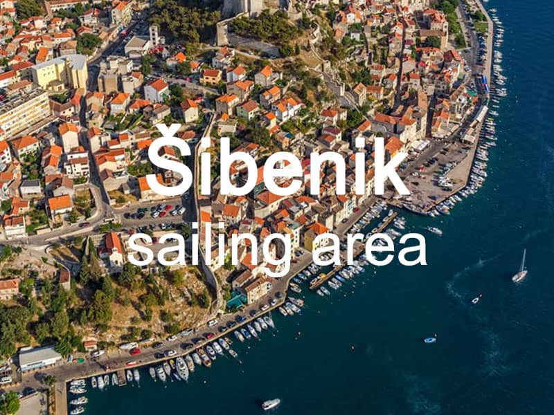 Sibenik sailing area itinerary