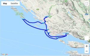 Itinerary Split - Kornati – Krka