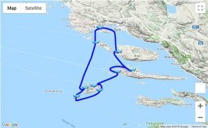 Itinerary Trogir - Hvar - Vis