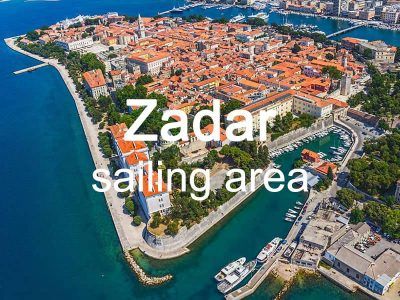 Zadar sailing area itinerary