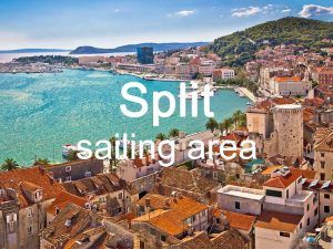 Split sailing area itinerary