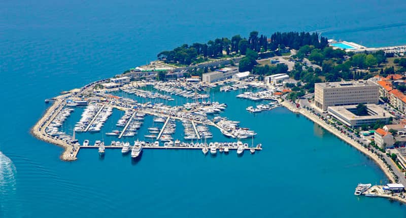 Split marina Catamaran Charter Croatia