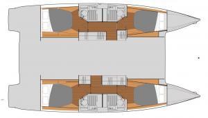 Astréa 42 Catamaran Charter Croatia