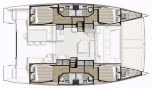 Bali 4.5 Catamaran Charter Croatia