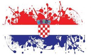 Croatia national flag and colors