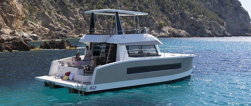 fountaine pajot 37 power catamaran