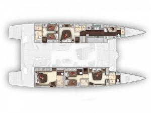 Lagoon Seventy 7 catamaran Charter Croatia