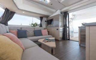 Fountaine Pajot Saona 47 Quintet Catamaran Charter Croatia