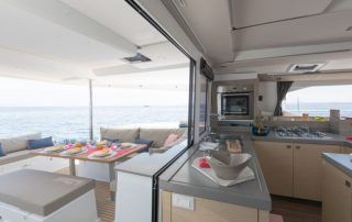 Fountaine Pajot Saona 47 Quintet Catamaran Charter Croatia