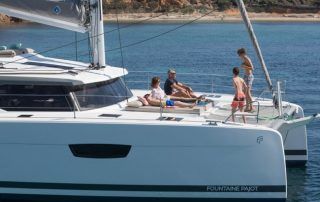 Fountaine Pajot Saona 47 Quintet Catamaran Charter Croatia