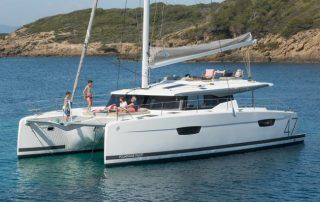 Fountaine Pajot Saona 47 Quintet Catamaran Charter Croatia