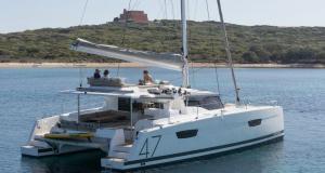 Fountaine Pajot Saona 47 Quintet Catamaran Charter Croatia