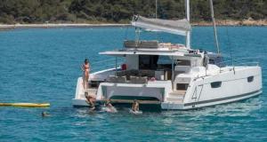 Fountaine Pajot Saona 47 Quintet Catamaran Charter Croatia