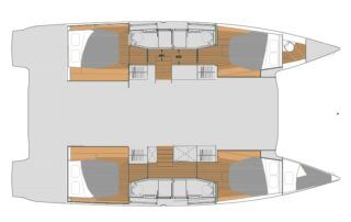 Fountaine Pajot Elba 45 Catamaran Charter Croatia 23