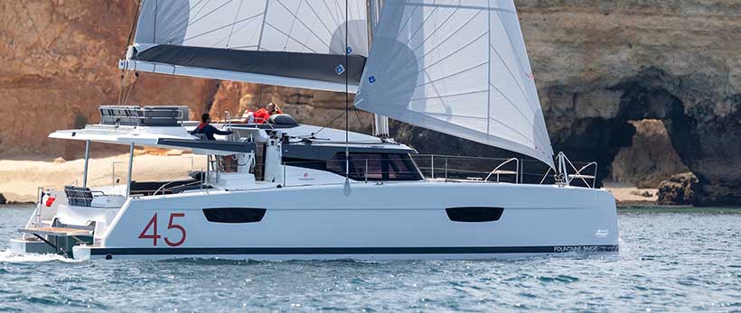 Fountaine Pajot Elba 45 Catamaran Charter Croatia Main