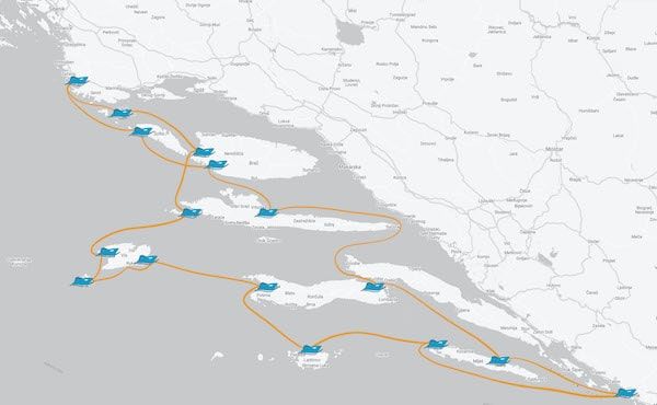 14-day Rogoznica – Dubrovnik – Rogoznica