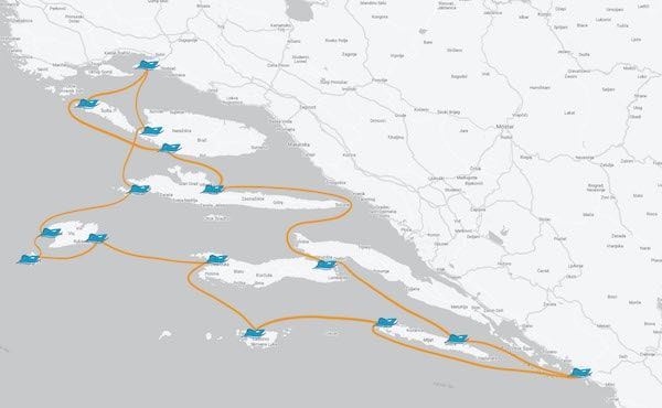 14-day Split – Dubrovnik – Split