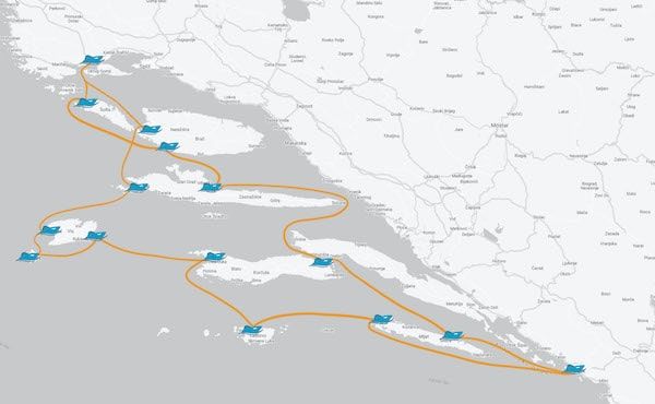 14-day Trogir – Dubrovnik – Trogir