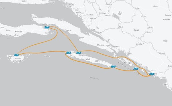 Dubrovnik – Korčula – Lastovo