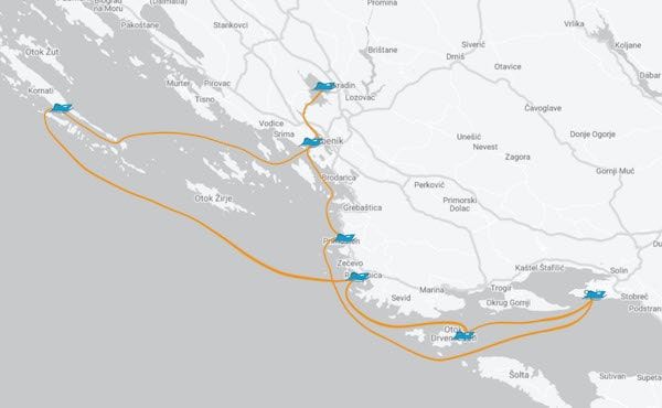 Split – Kornati – Krka