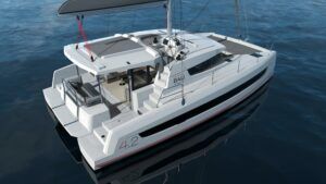 Bali 4.2 Catamaran Charter Croatia 6 Min