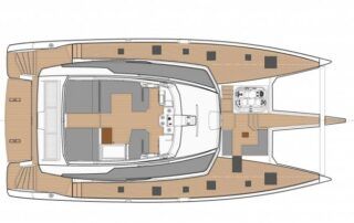 Alegria 67 Fountaine Pajot Catamaran Charter Croatia 3