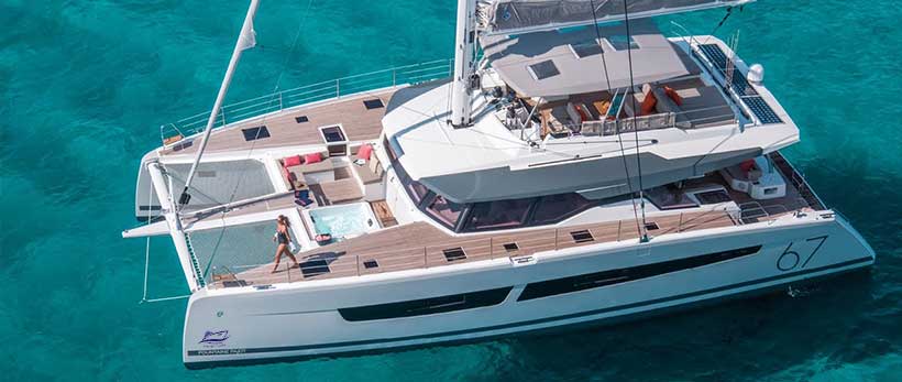 Alegria 67 Fountaine Pajot Catamaran Charter Croatia Main