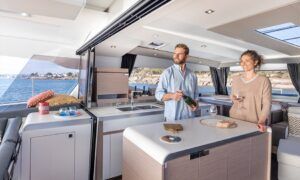 Fountaine Pajot Aura 51 Crewed Catamaran Charter Croatia 21