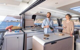 Fountaine Pajot Aura 51 Crewed Catamaran Charter Croatia 21