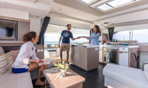 Fountaine Pajot Aura 51 Crewed Catamaran Charter Croatia 23