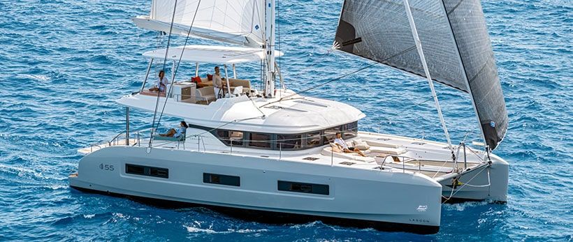 Lagoon 55 Crewed Catamaran Charter Croatia Main