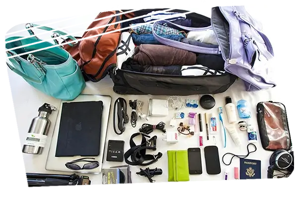 Pre-Boarding Catamaran Charter Packing Checklist before sailing on a catamaran