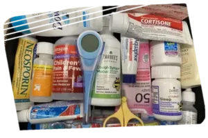 Toiletries And Medication