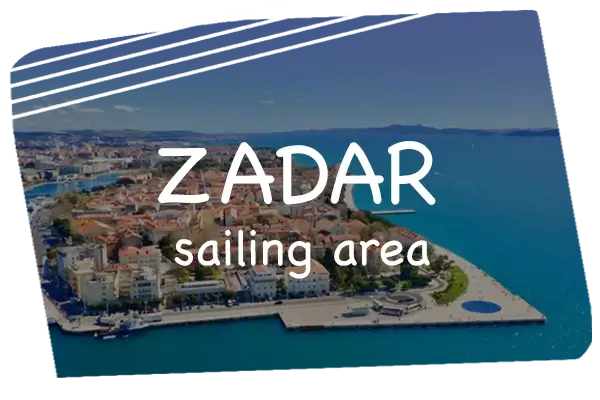 Zadar sailing area itinerary