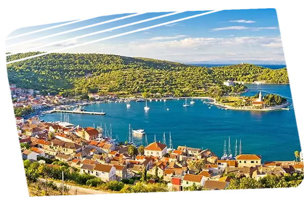 Town Vis Catamaran Charter Croatia