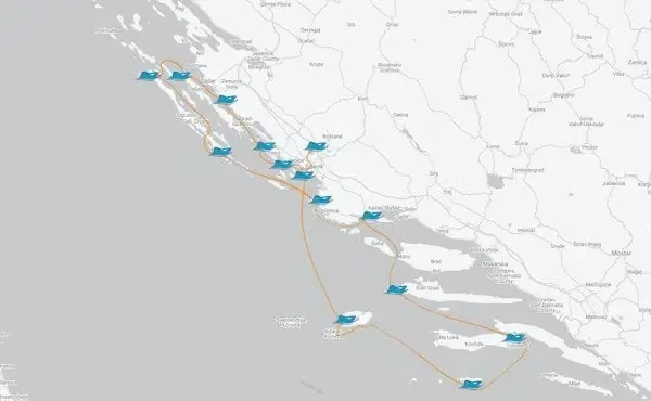 14 Day Sukosan–Hvar–Korcula–Skradin