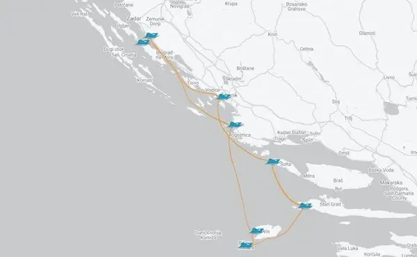 Sukosan Vis Hvar Solta