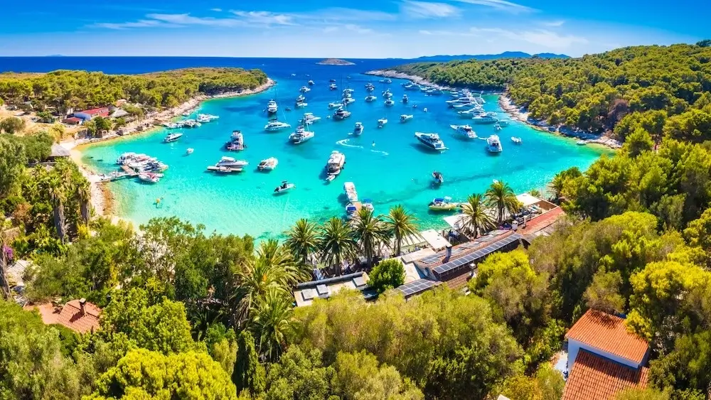 don't forget about the stunning beaches while sailing the coastline of Croatia