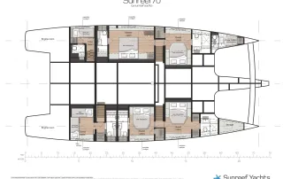 Sunreef 70 N+1 Layout